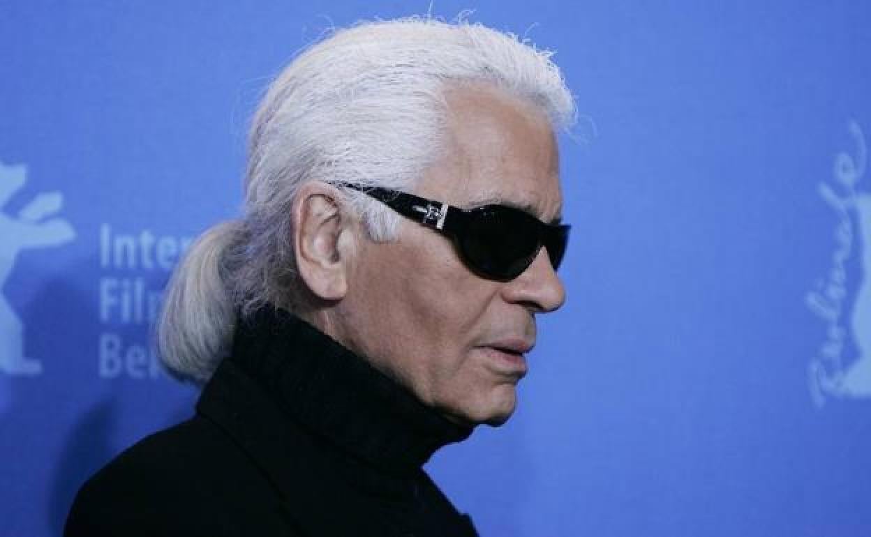 El diseñador Karl Lagerfeld en una imagen de archivo.