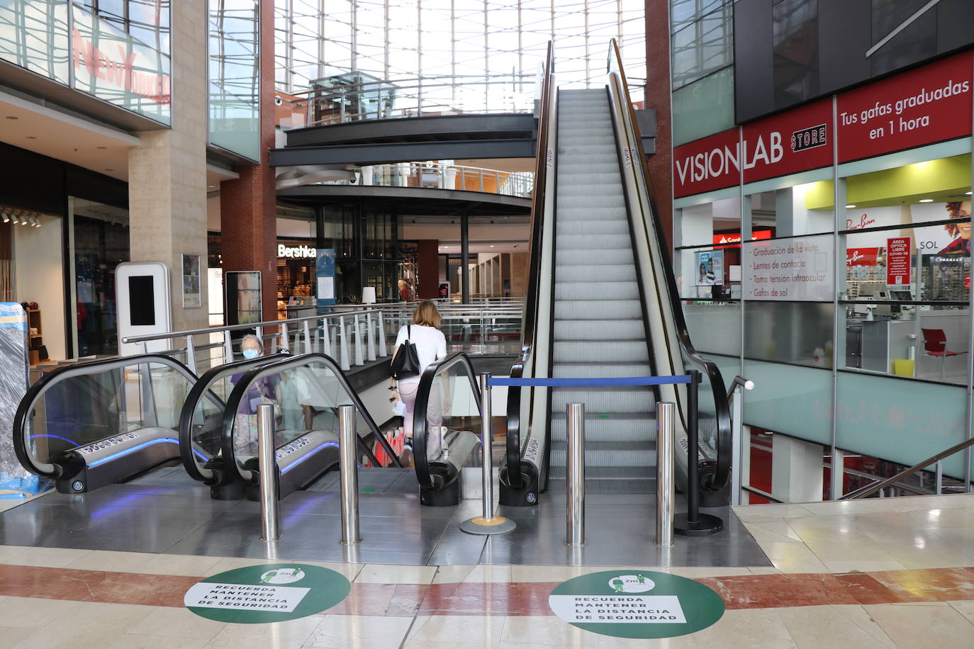 Espacio León ha preparado una serie de medidas de seguridad para un regreso protegidos a la actividad comercial.