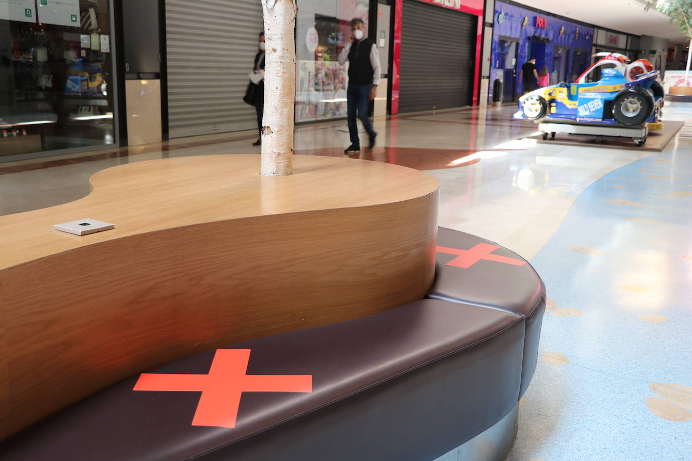 Espacio León ha preparado una serie de medidas de seguridad para un regreso protegidos a la actividad comercial.