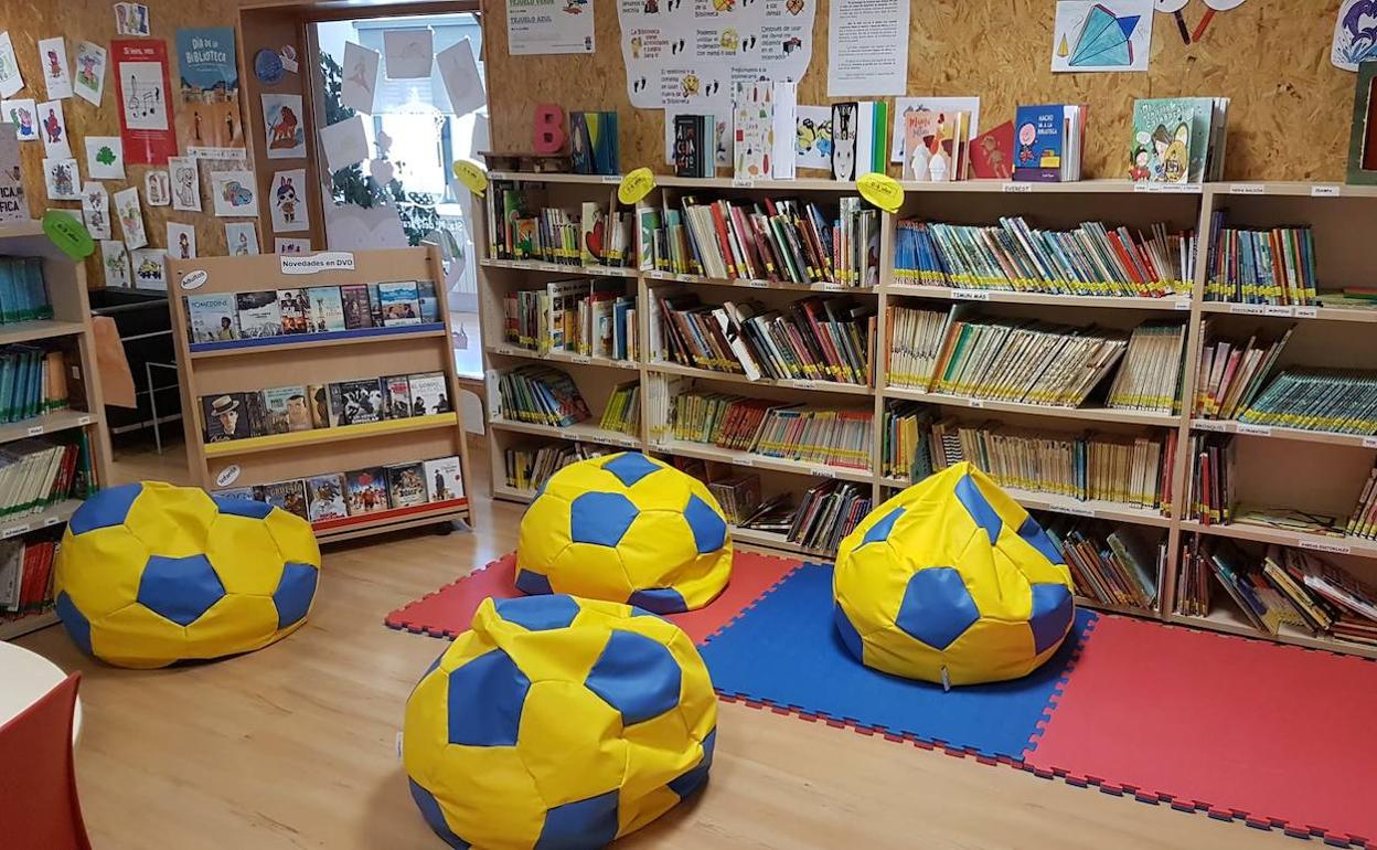 La nueva sala de la biblioteca. 