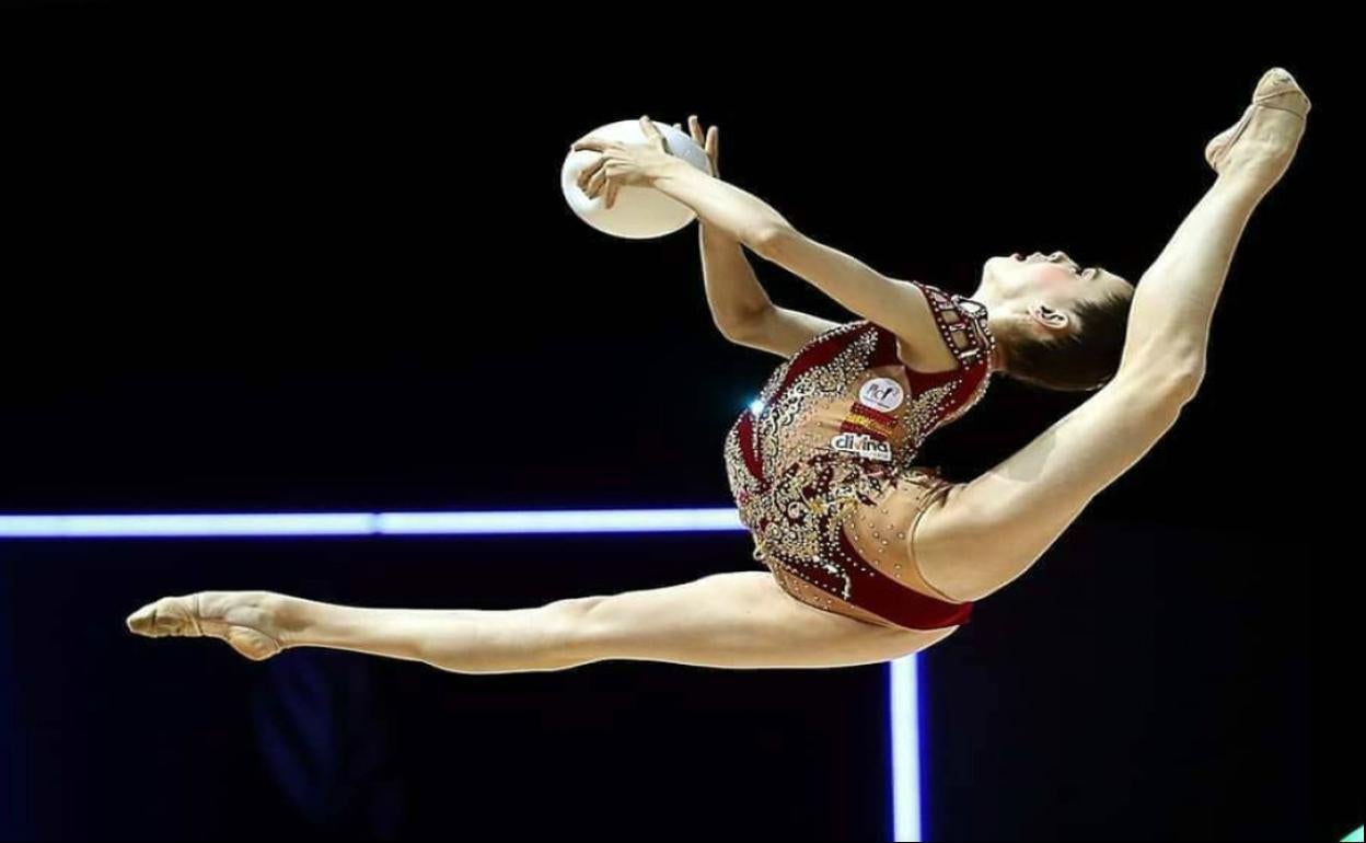 María Añó, gimnasta leonesa.