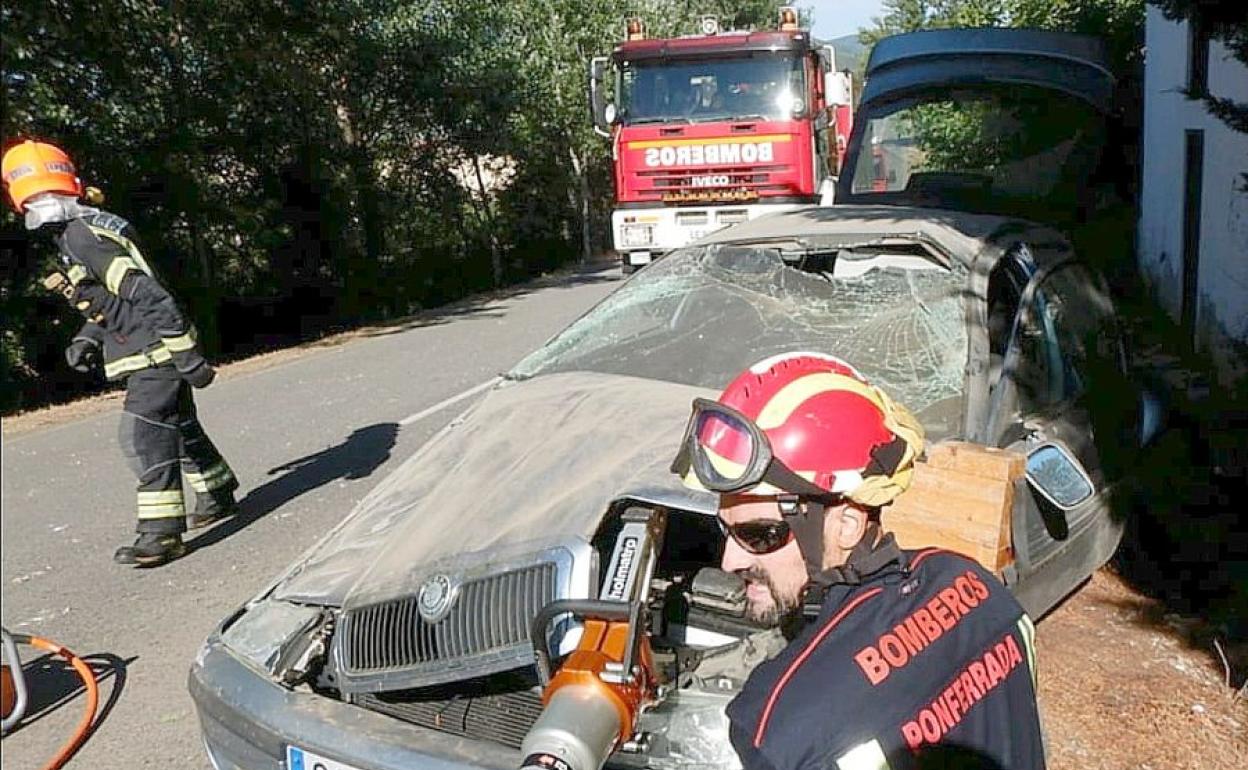 Imagen del lugar del accidente.