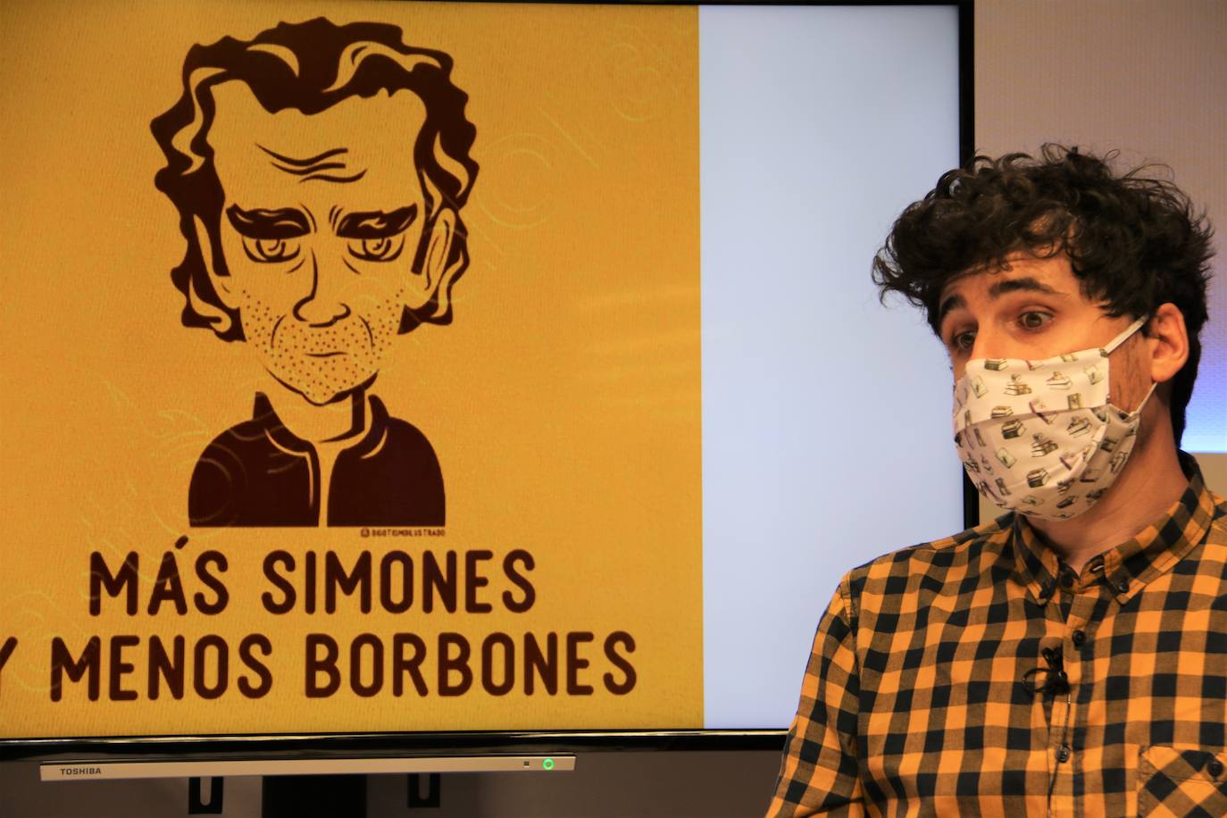 Un instante de la entrevista en leonoticias. 