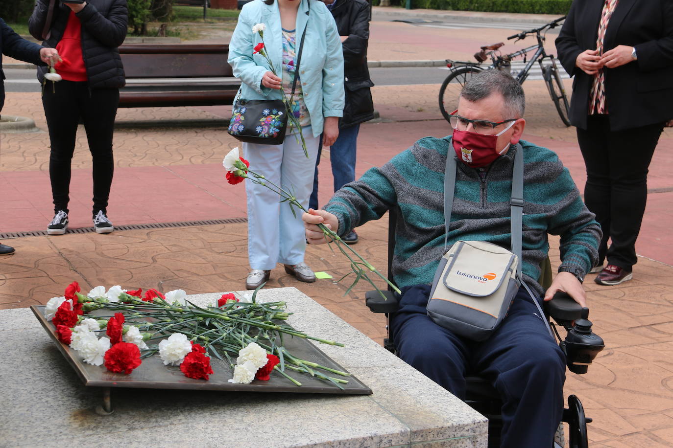 Fotos: Un clavel para los donantes
