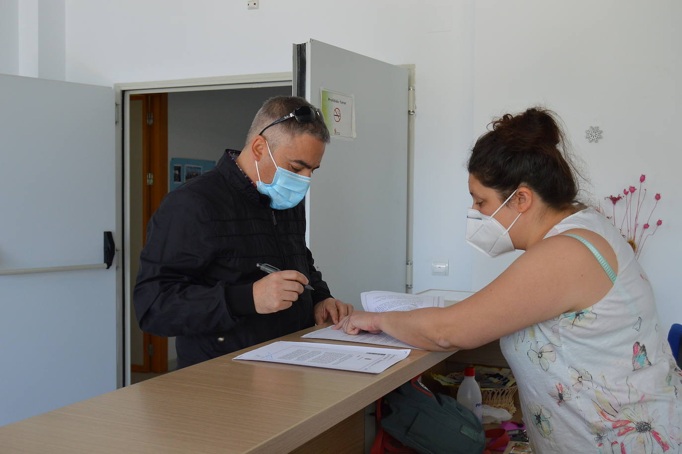Fotos: Asprona Bierzo abre una unidad de apoyo a la desescalada en el centro de día de Flores del Sil