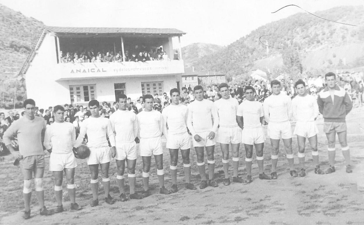 Visita del Real Madrid a la localidad. 