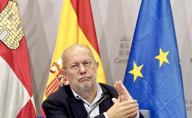 Francisco Igea, durante una comparecencia pública.