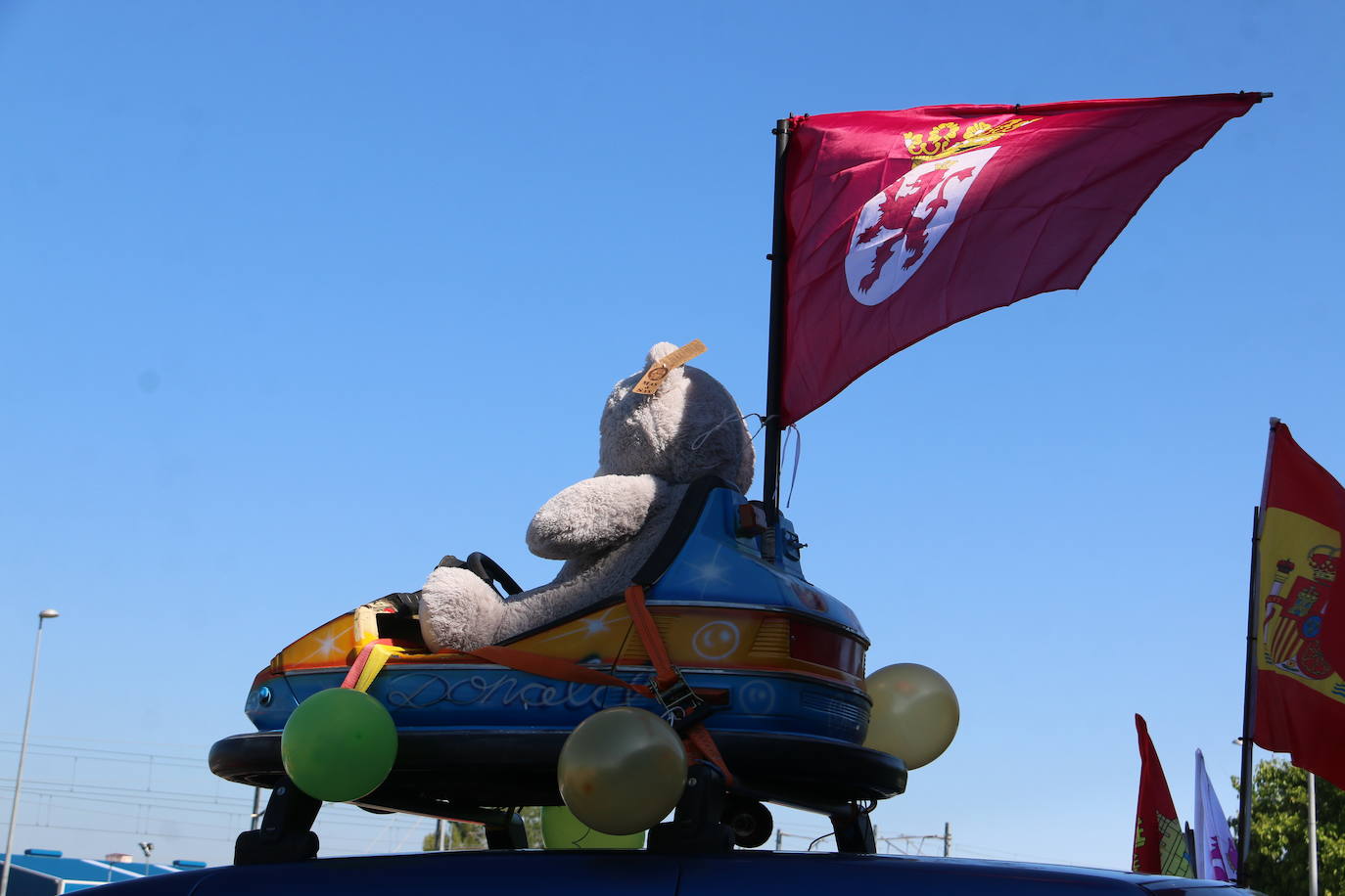 Fotos: Los feriantes leoneses salen a la calle para reclamar medidas