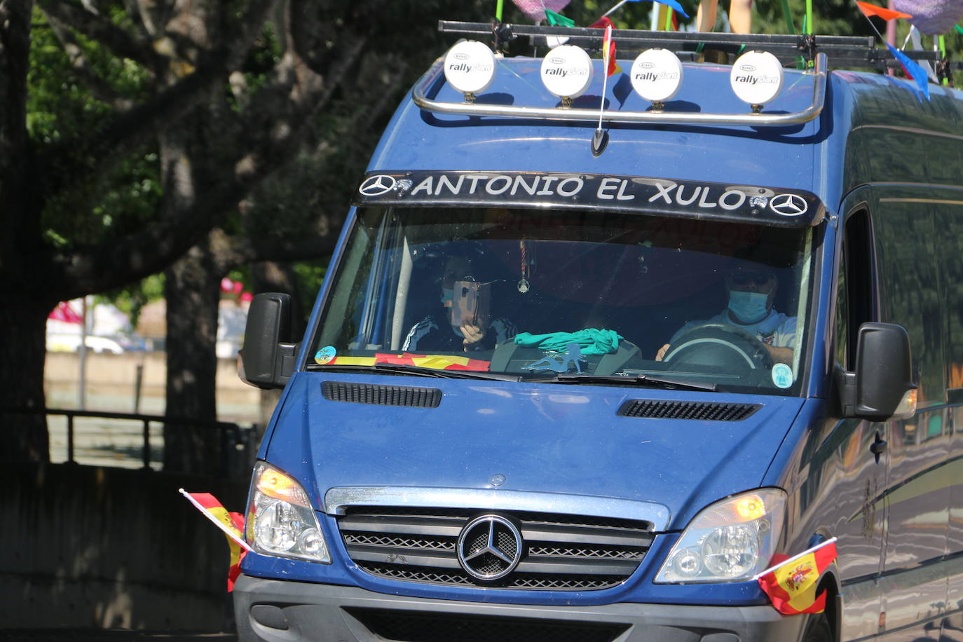 Fotos: Los feriantes leoneses salen a la calle para reclamar medidas
