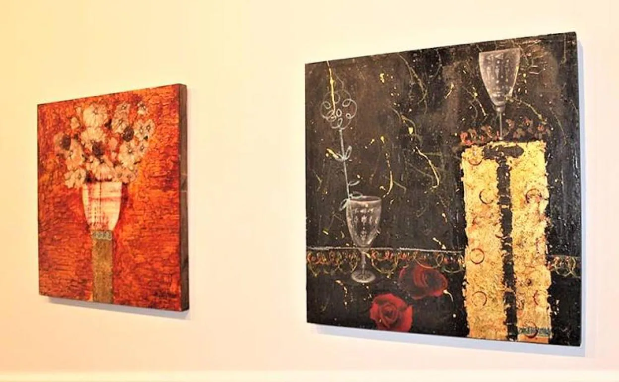La sala de exposiciones de el Albéitar acoge desde hoy una muestra de la artista Anna Tamayo