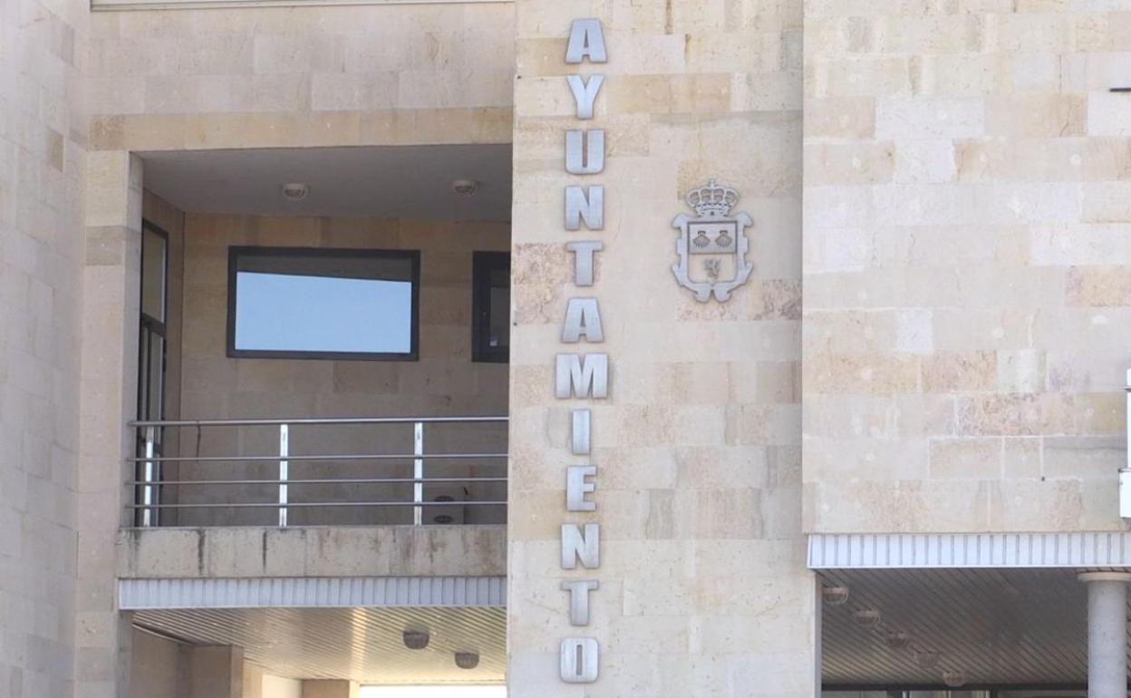 Fachada del Ayuntamiento de San Andrés del Rabanedo.