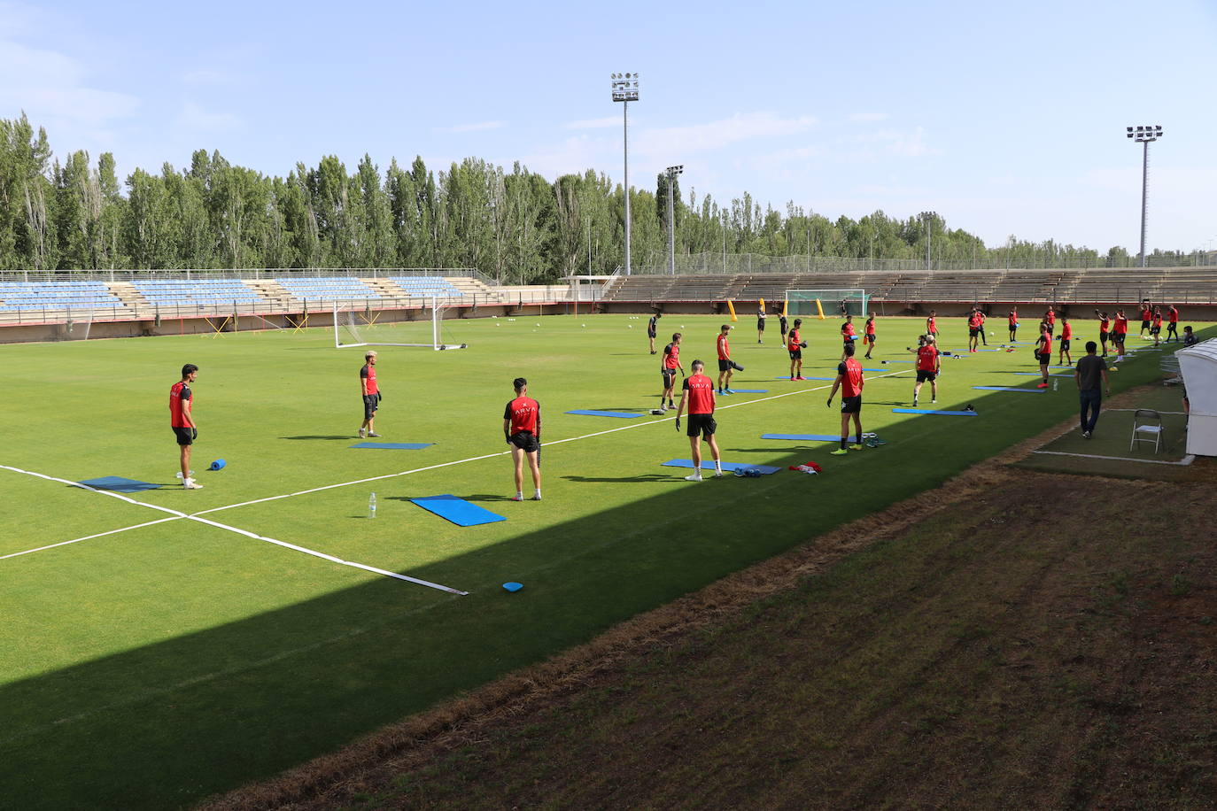 El equipo mantiene la vista puesta en el playoff exprés de julio.