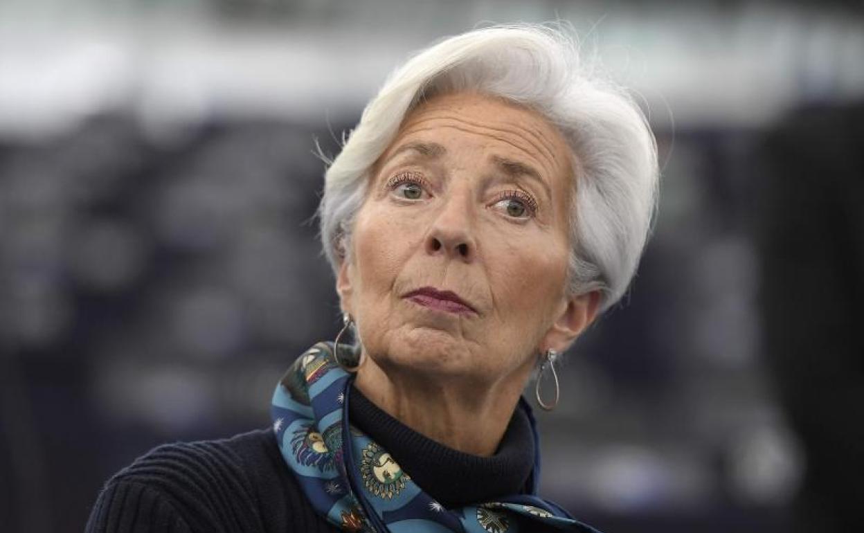 Christine Lagarde, presidenta del Banco Central Europeo (BCE) 