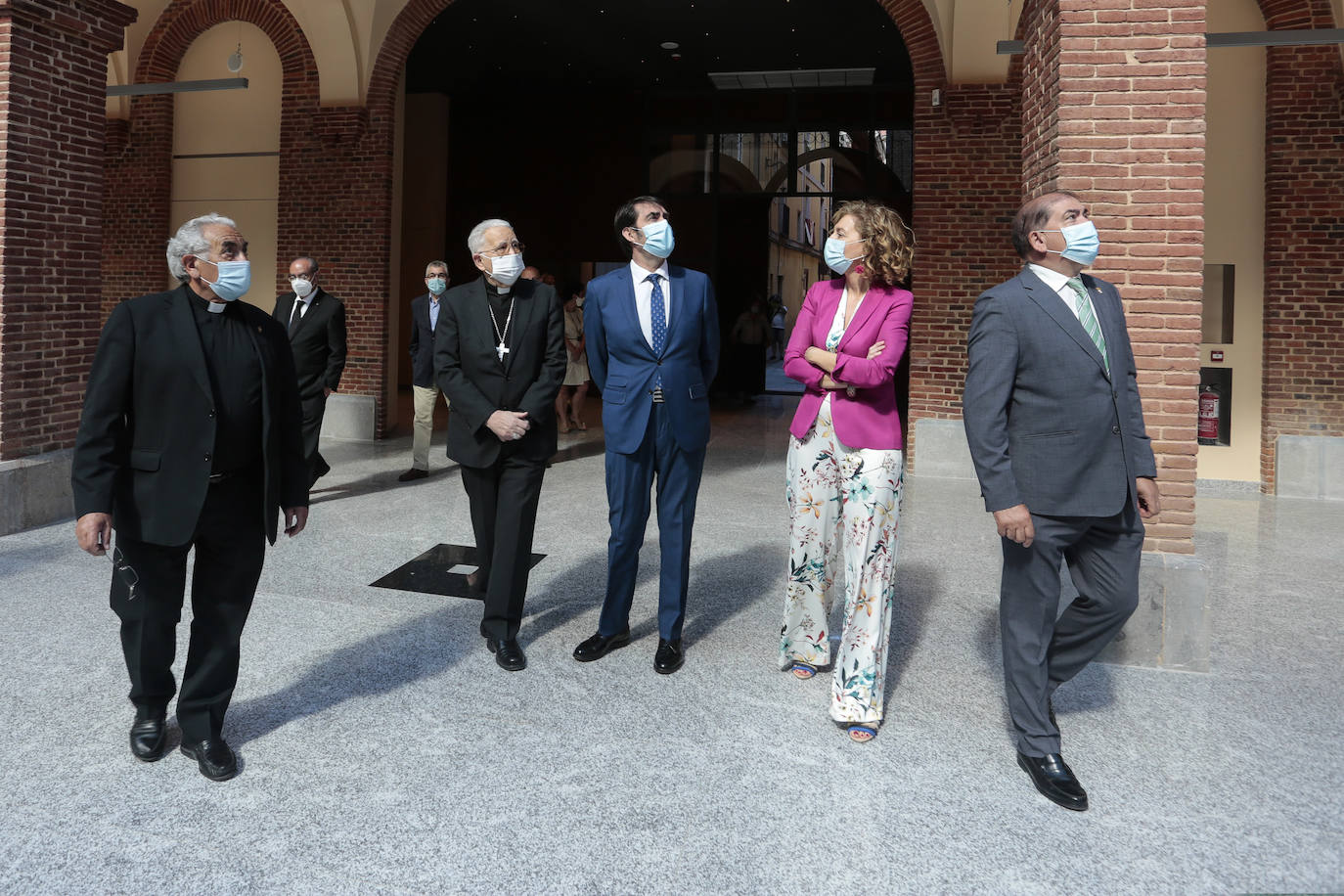 Fotos: Visita a las obras del Museo de la Semana Santa de León