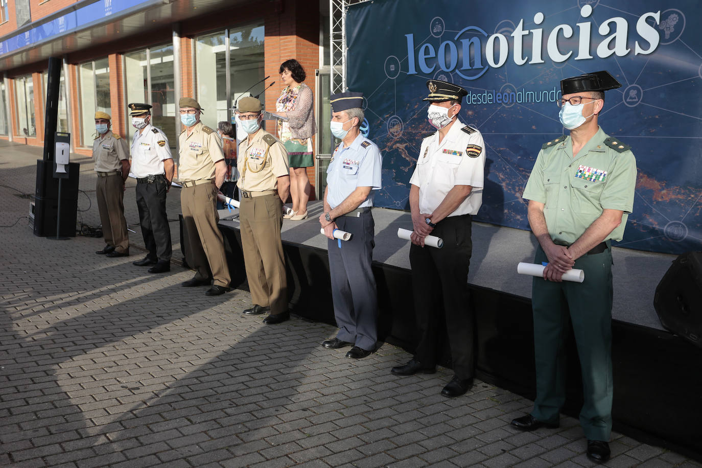 Leonoticias organiza el evento 'León con fuerza frente al COVID-19', durante el que se ha realizado un reconocimiento a las diferentes entidades que destacaron por su esfuerzo durante la crisis del coronavirus. 