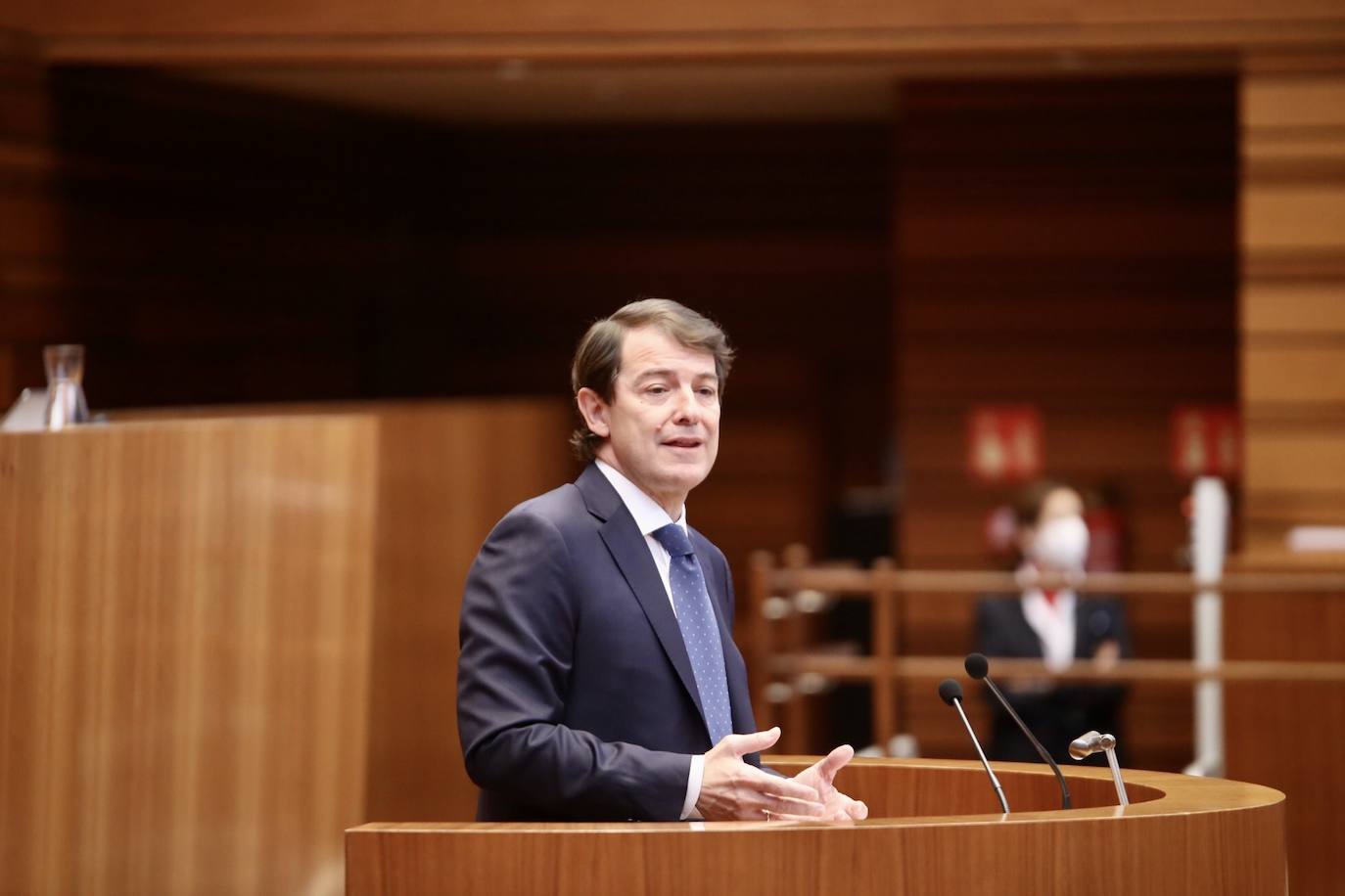 Las Cortes de Castilla y León son escenario del debate sobre el estado de la comunidad. El presidente de la Junta, Alfonso Fernández Mañueco, ha sido el primero en intervenir con una propuesta de consenso presupuestario.