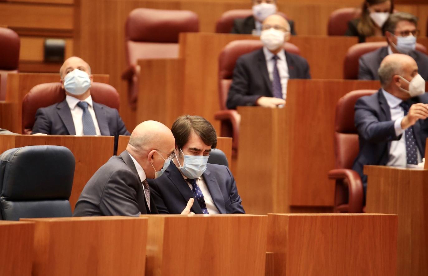 Las Cortes de Castilla y León son escenario del debate sobre el estado de la comunidad. El presidente de la Junta, Alfonso Fernández Mañueco, ha sido el primero en intervenir con una propuesta de consenso presupuestario.