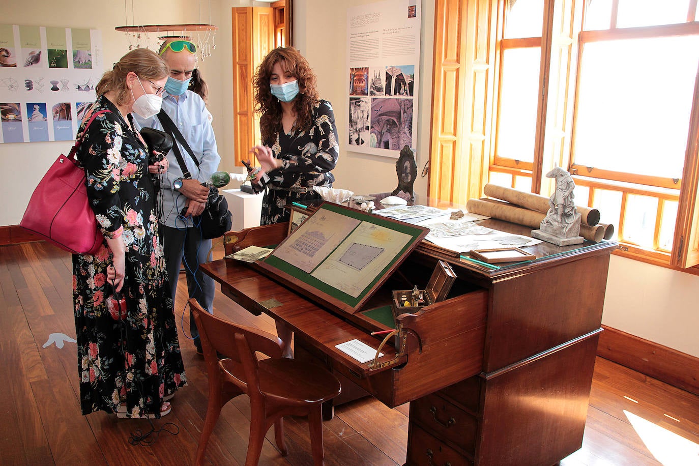 La exposición permanente incorpora nuevas salas sobre la simbología del arquitecto Gaudí.