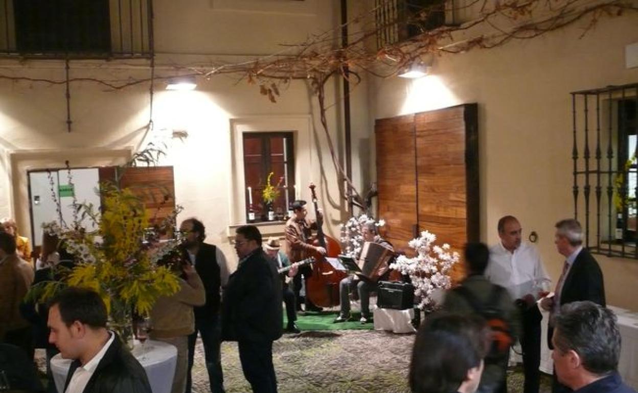 Patio del Palacio de Gaviria, en una imagen de archivo.