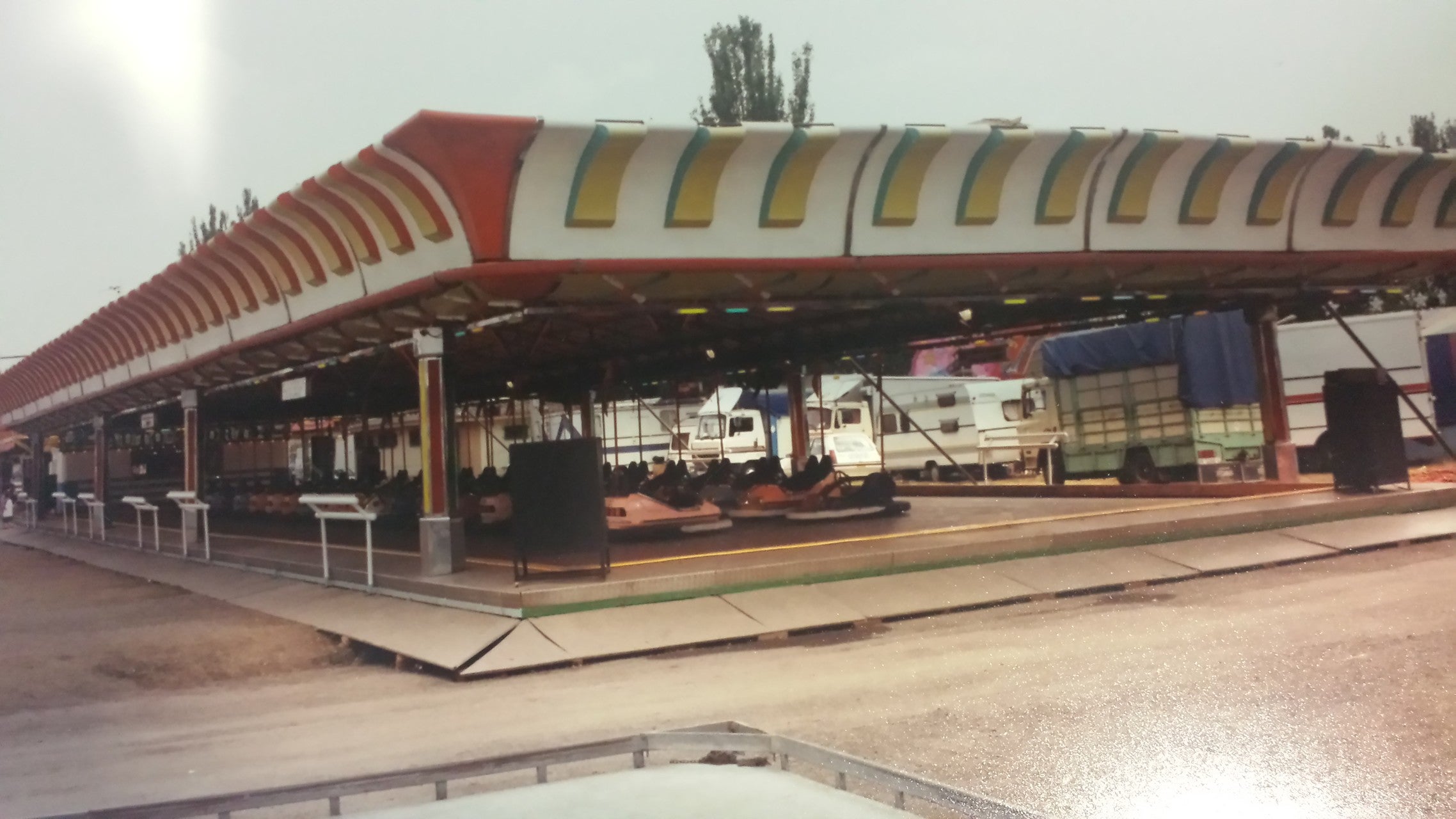 Fotos: Recuerdos y momentos de los coches de choque de Papalaguinda