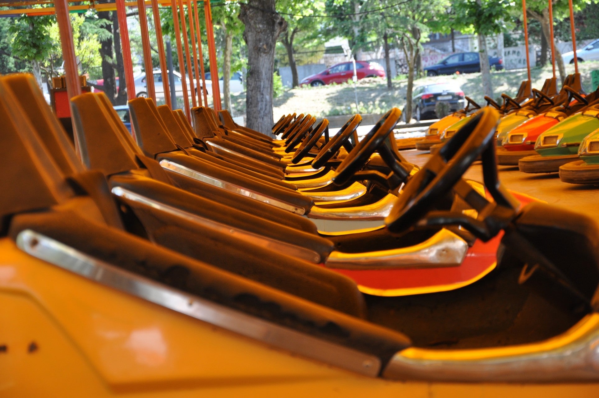 Fotos: Recuerdos y momentos de los coches de choque de Papalaguinda