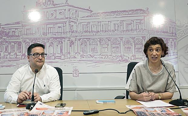 Presentación de la campaña en el Ayuntamiento de León.