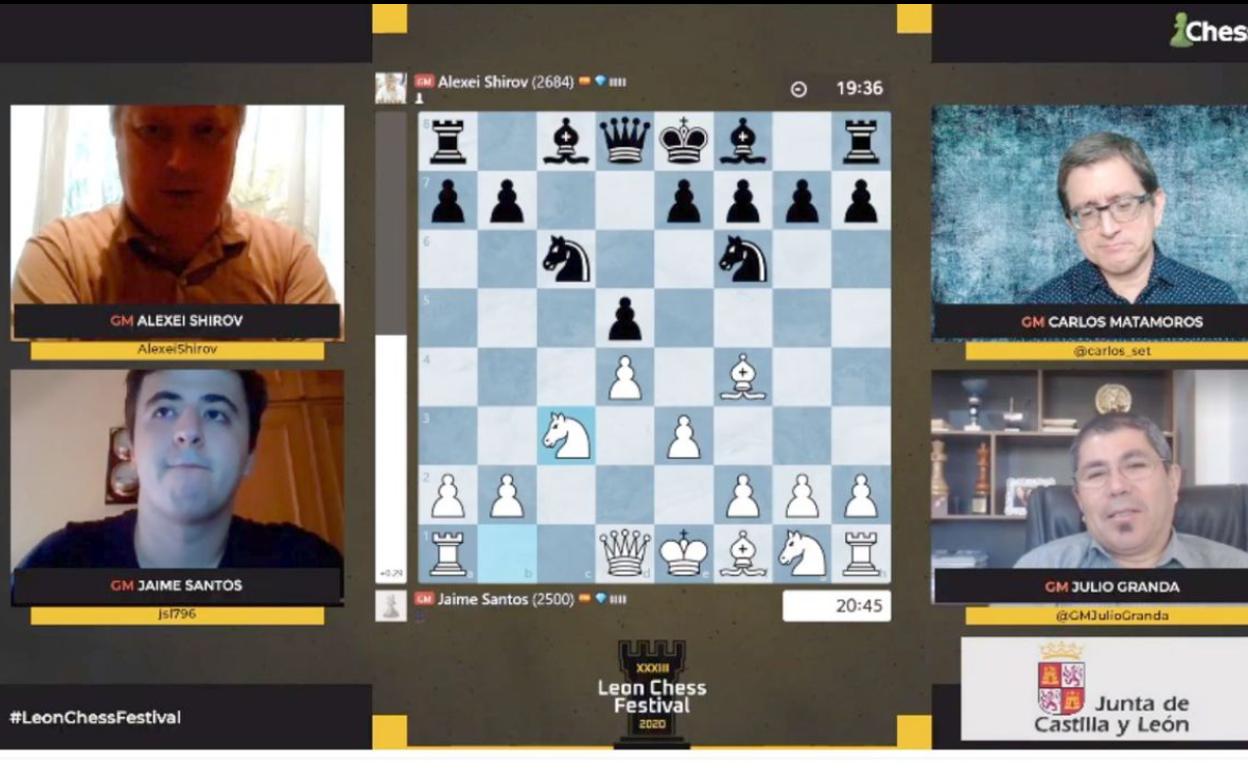 Jaime Santos ha alcanzado su primera final del Magistral Ciudad de León.