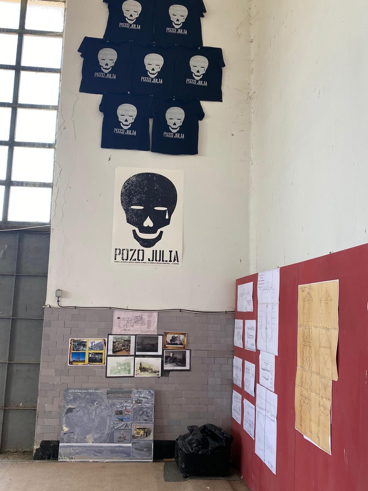 Fotos: La Diputación convierte el Pozo Julia de Fabero en un gran escenario para el arte contemporáneo