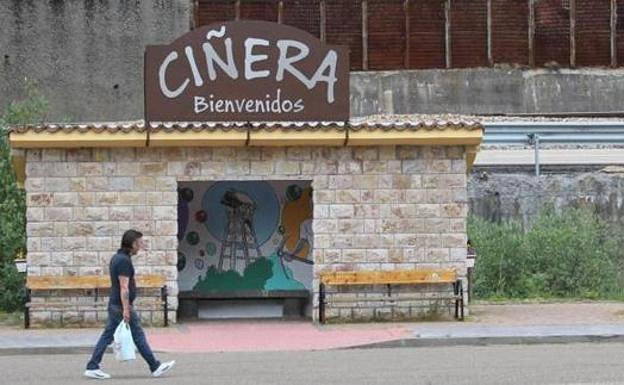 Ciñera es una de las localidades mineras más importantes de la provincia.