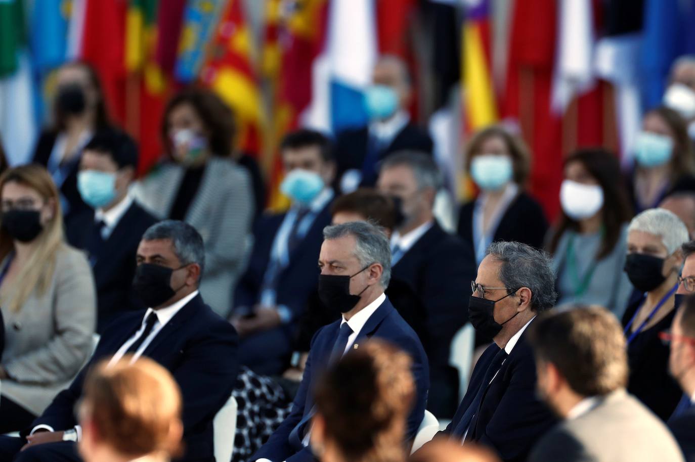 Homenaje de Estado a las víctimas de la Covid-19. Han tomado la palabra Felipe VI, una sanitaria y el hermano del periodista José María Calleja, fallecido por el coronavirus. 