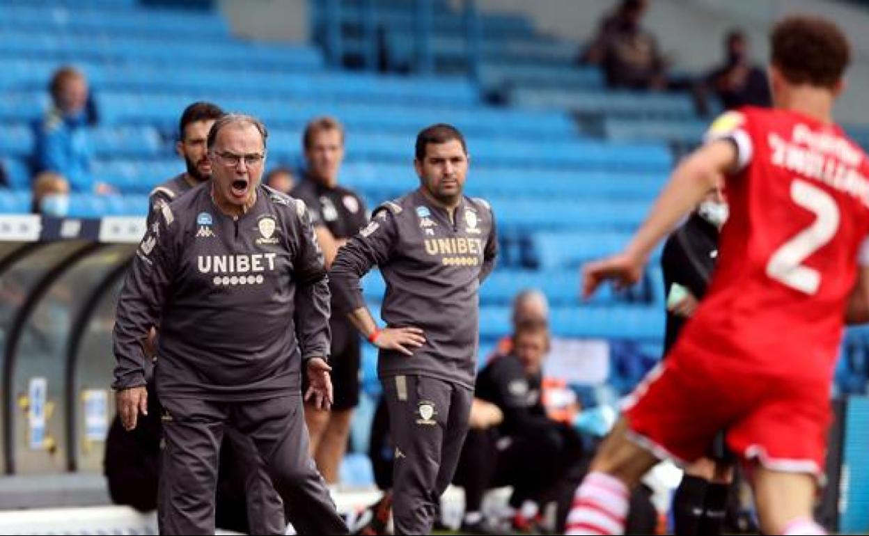 Marcelo Bielsa, entrenador del Leeds United.