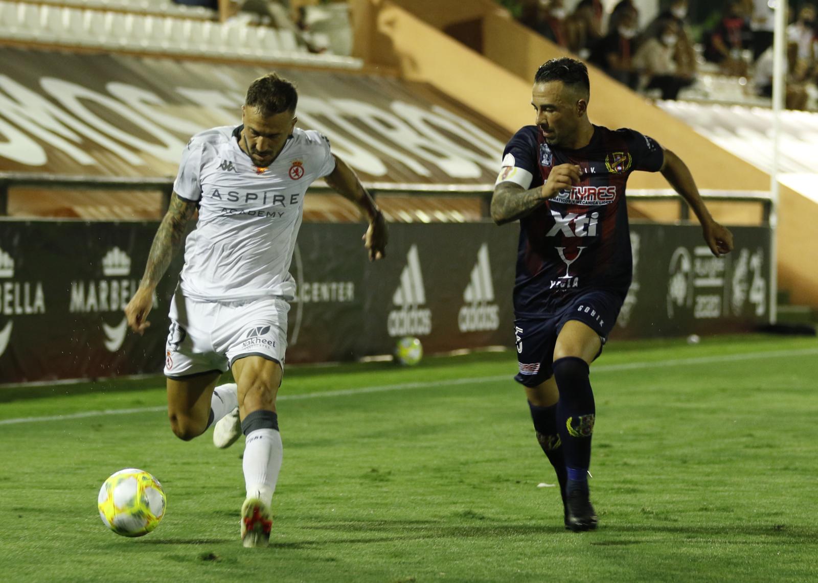 El Marbella Fútbol Center acogió el partido de la primera eliminatoria del playoff exprés