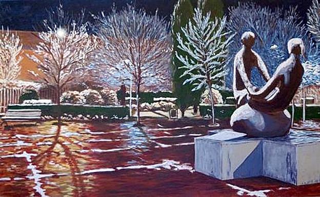 Obra incluida en la exposición.