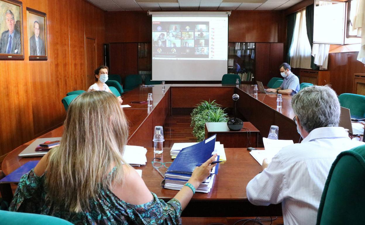 Reunión telemática del Consejo de Gobierno. 