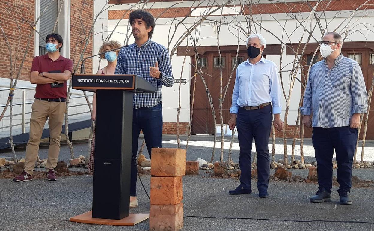 Rueda de prensa del Instituto Leonés de Cultura. 