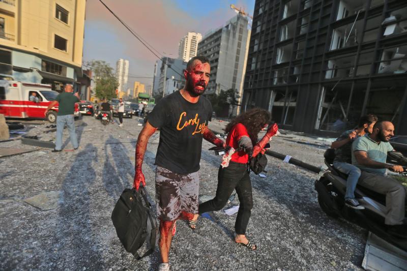 Fotos: La explosión en el puerto de Beirut, en imágenes