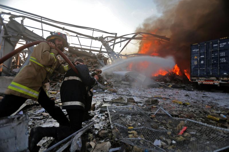 Fotos: La explosión en el puerto de Beirut, en imágenes