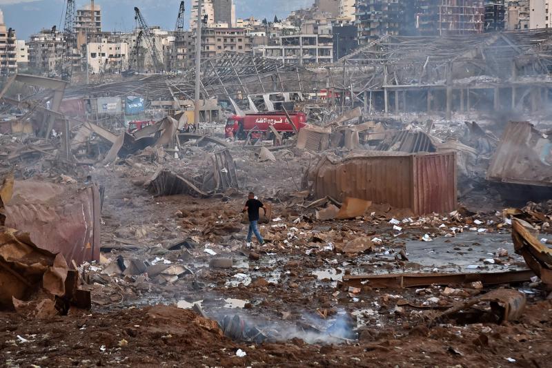 Fotos: La explosión en el puerto de Beirut, en imágenes