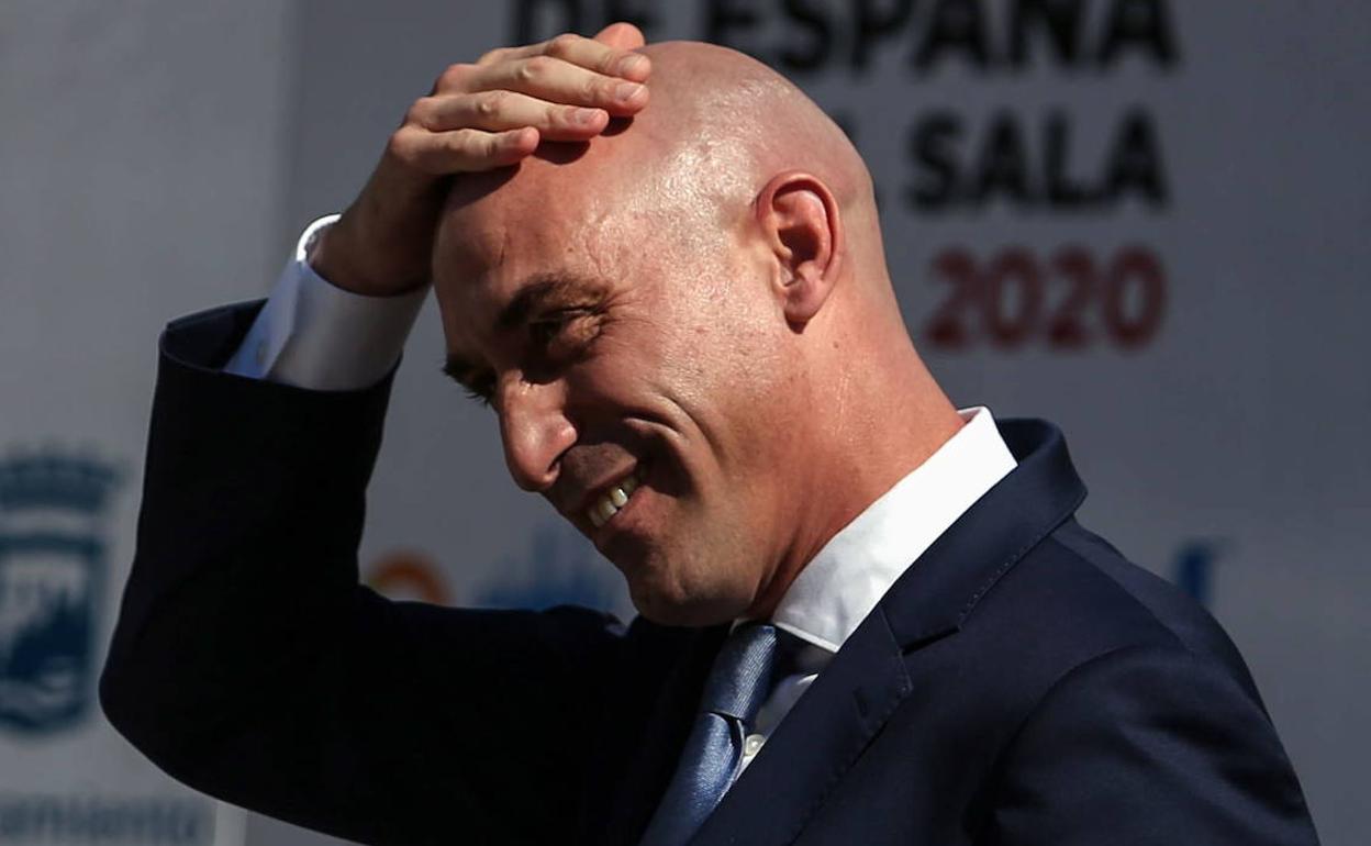 Luis Rubiales, presidente de la RFEF.