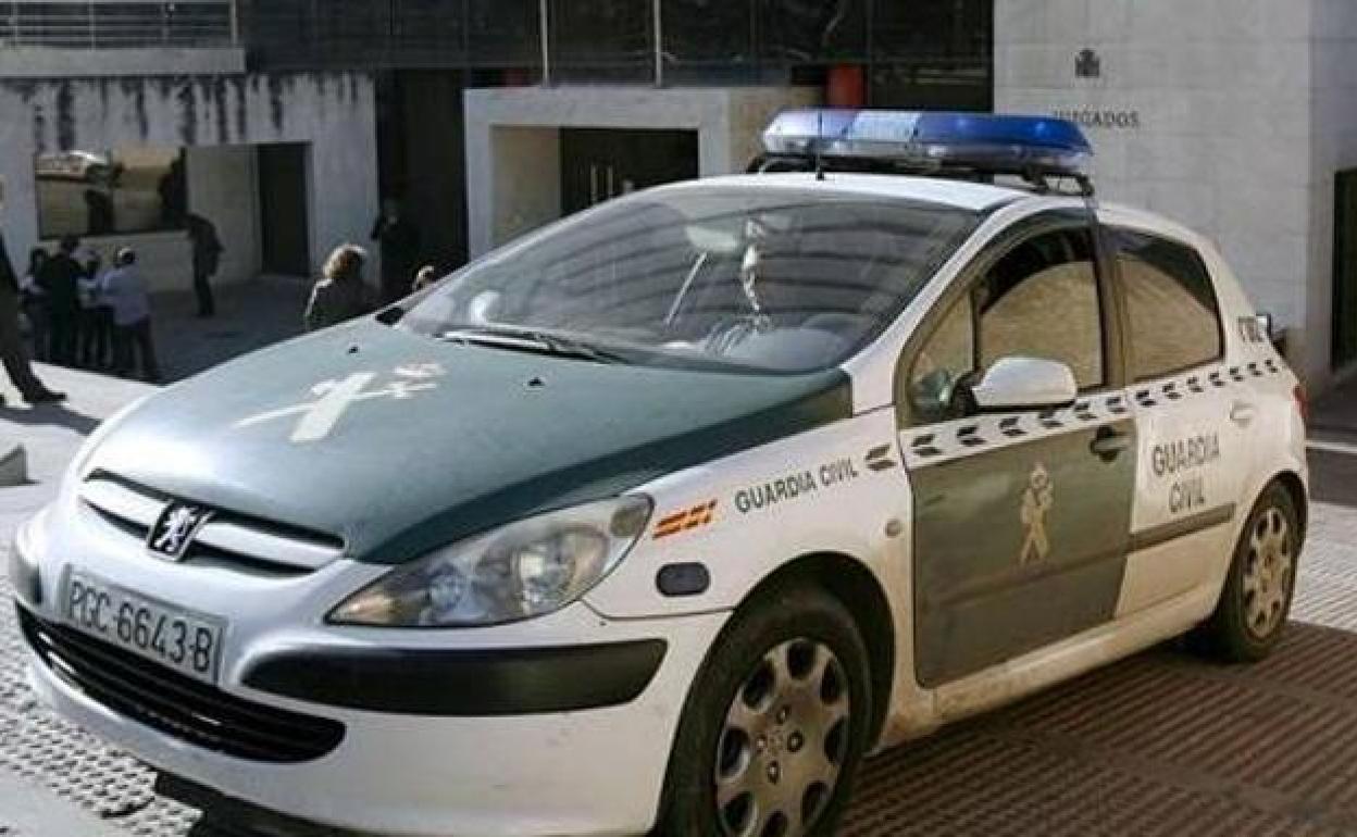 Un vehículo de la Guardia Civil.