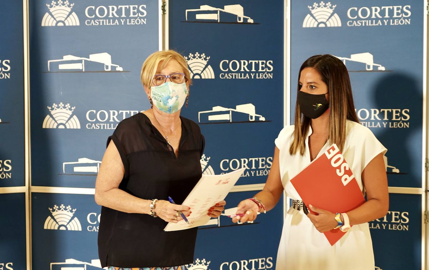 Fotos: El PSOE analiza el primer año de Gobierno de la Junta en materia de Servicios Sociales