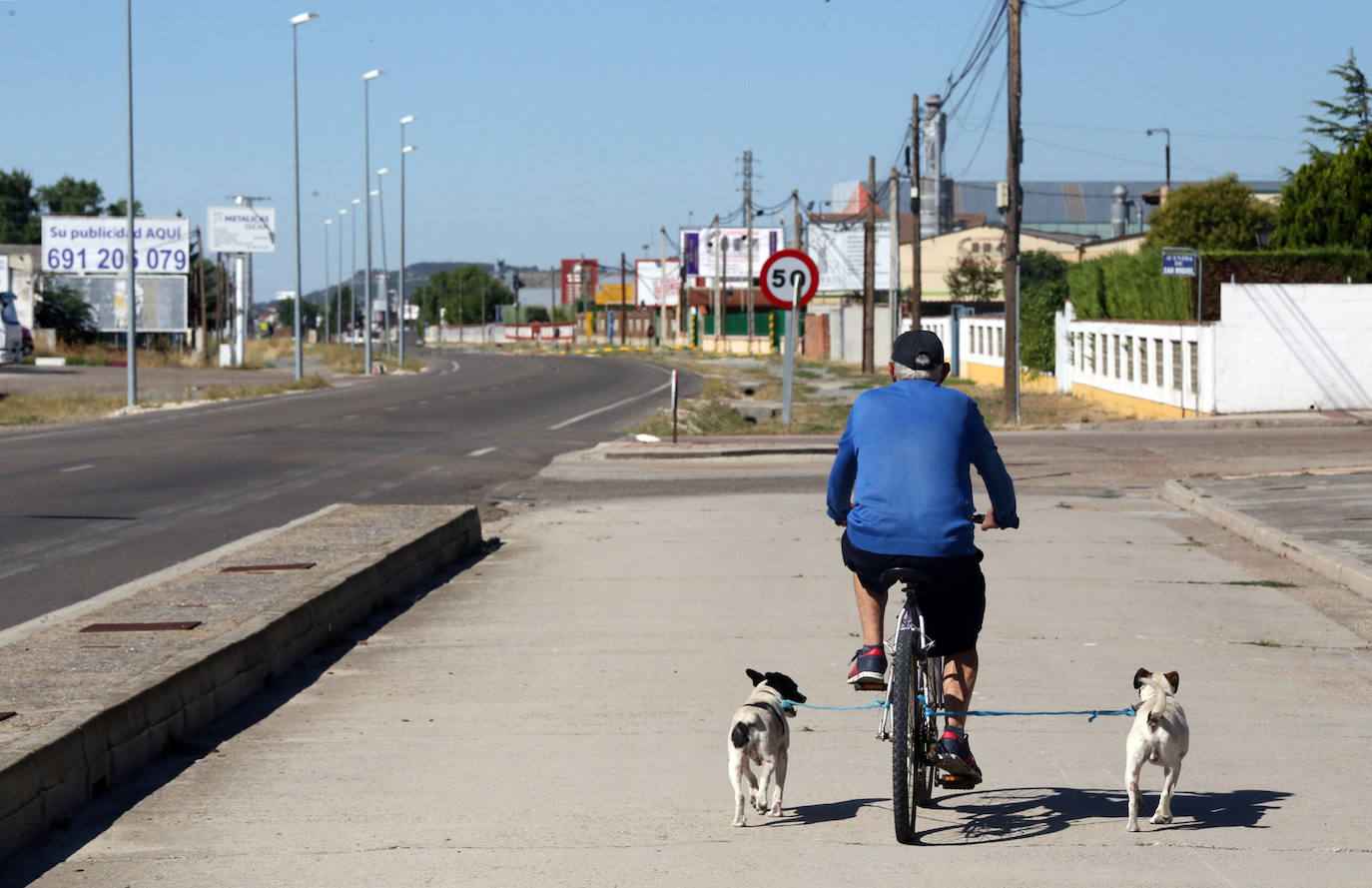 Fotos: Las localidades de Íscar y Pedrajas de san Esteban (Valladolid) terminan los 14 días de cuarentena