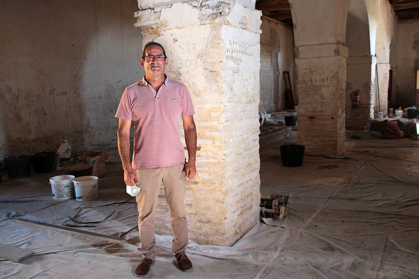 Fotos: Restauración de la Panera del Monasterio de Santa María de Sandoval