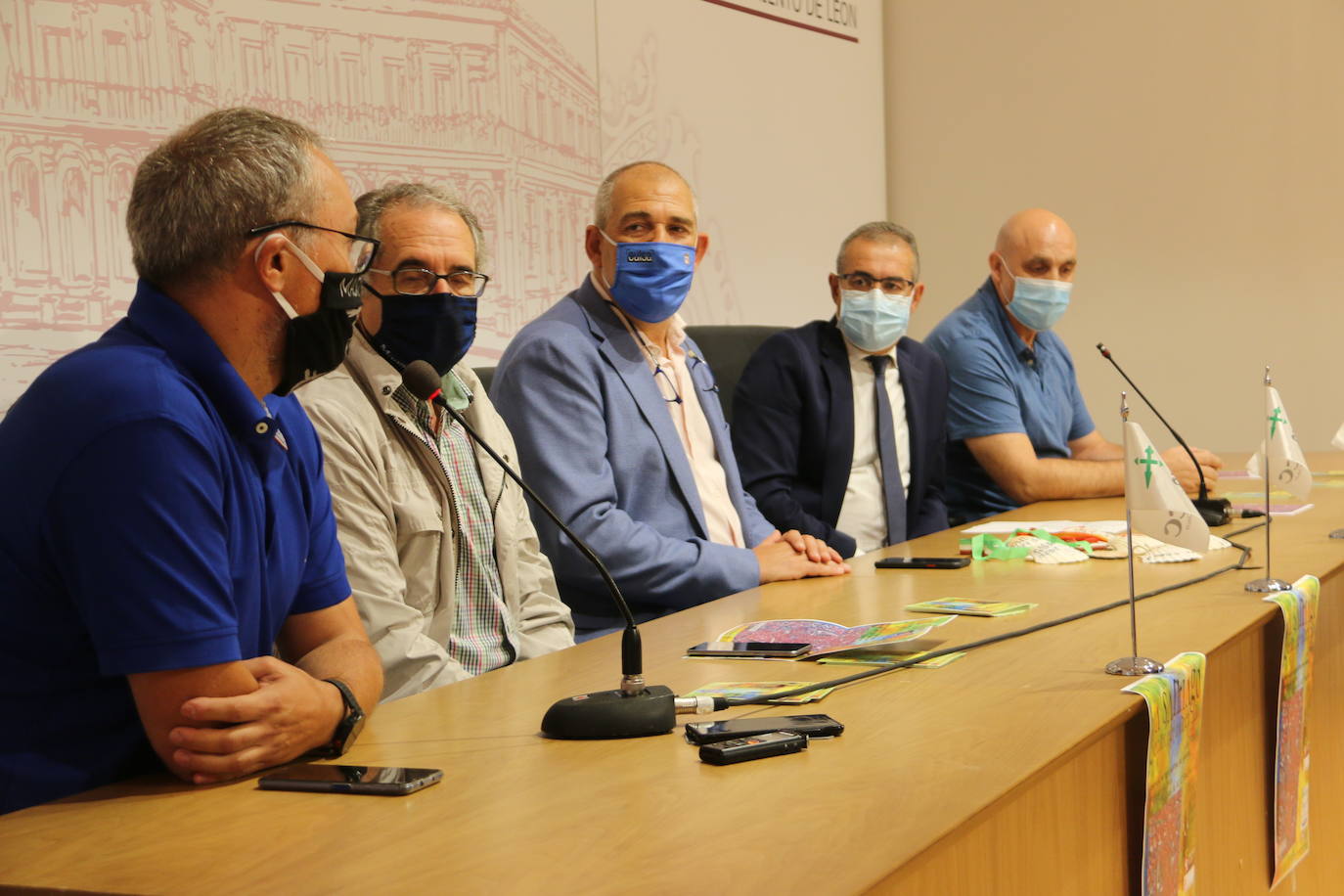 Presentación 'A Santiago contra el cáncer'. 