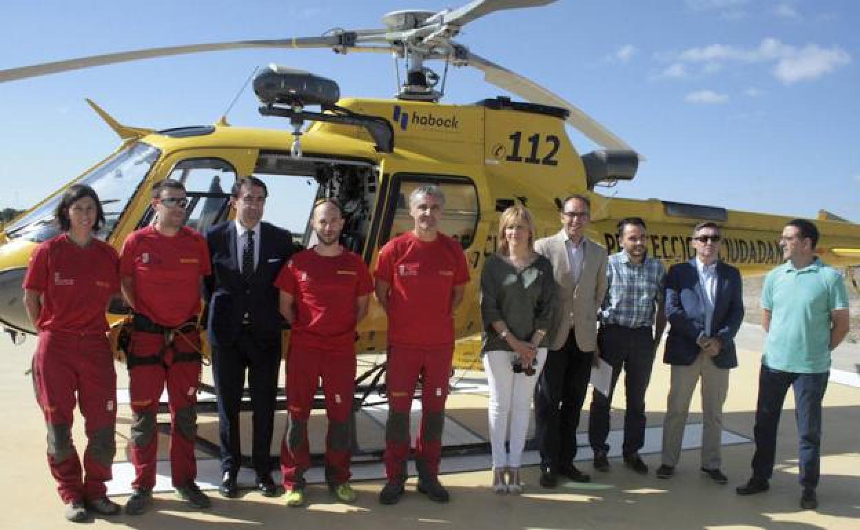 Equipo del GRS de la Junta de Castilla y León. 