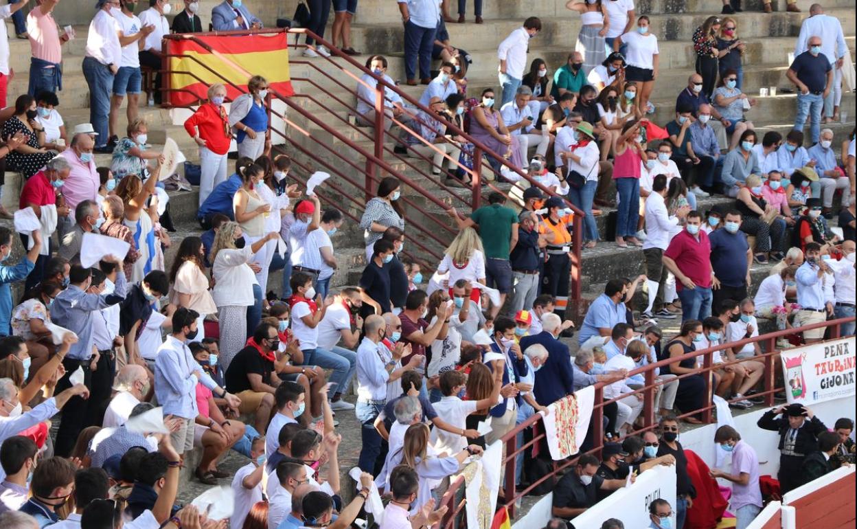 Imagen de la corrida de Astorga del pasado domingo.