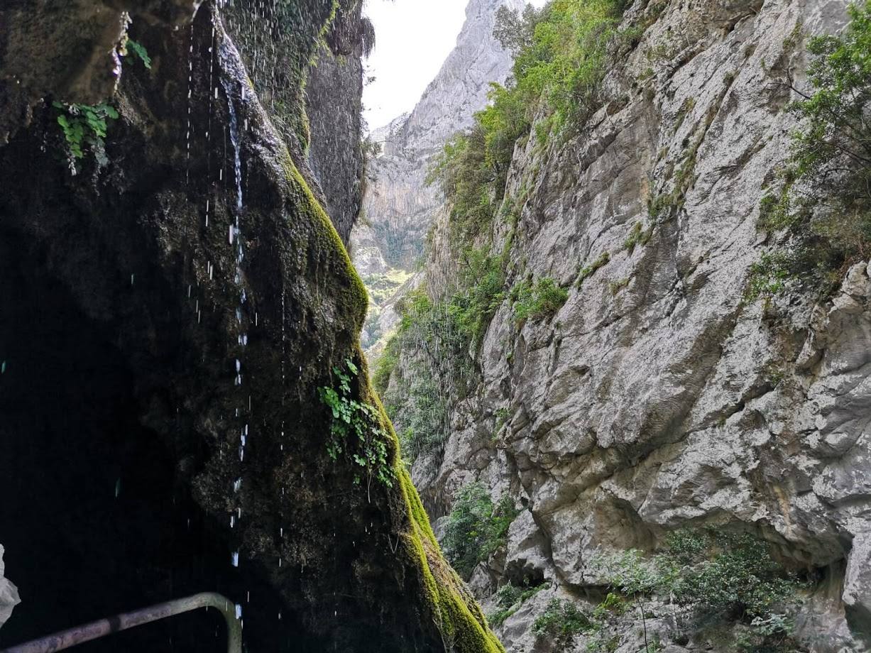 Ruta del Cares en Picos de Europa. 