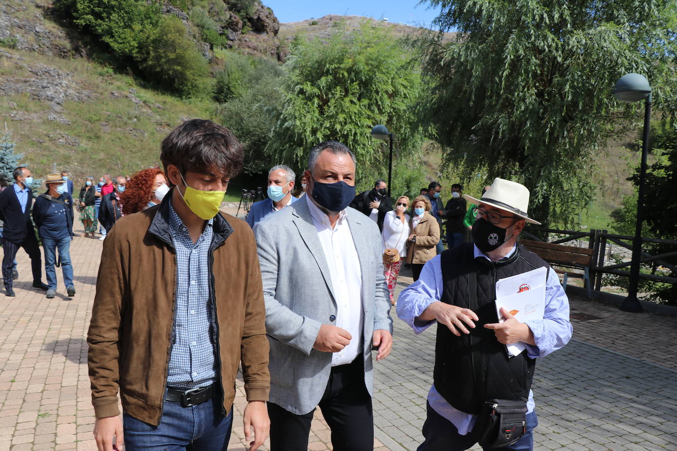 Inauguración de la V Edición de 'Valporquero, arte y naturaleza'