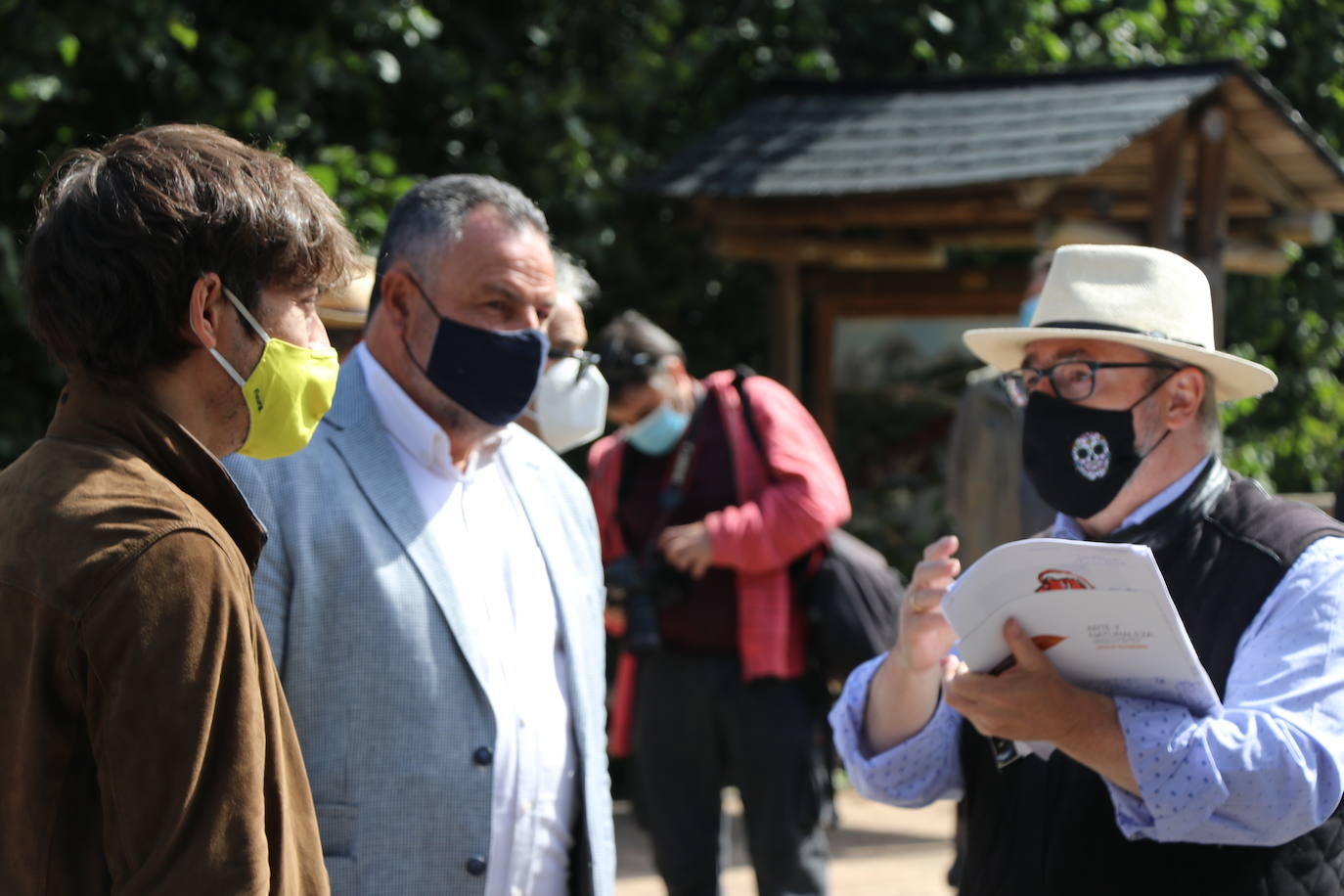 Inauguración de la V Edición de 'Valporquero, arte y naturaleza'