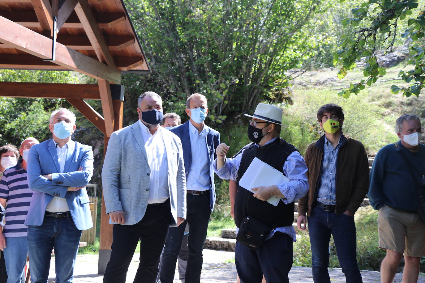 Inauguración de la V Edición de 'Valporquero, arte y naturaleza'